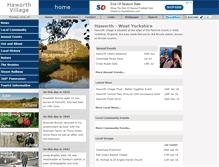 Tablet Screenshot of haworth-village.org.uk